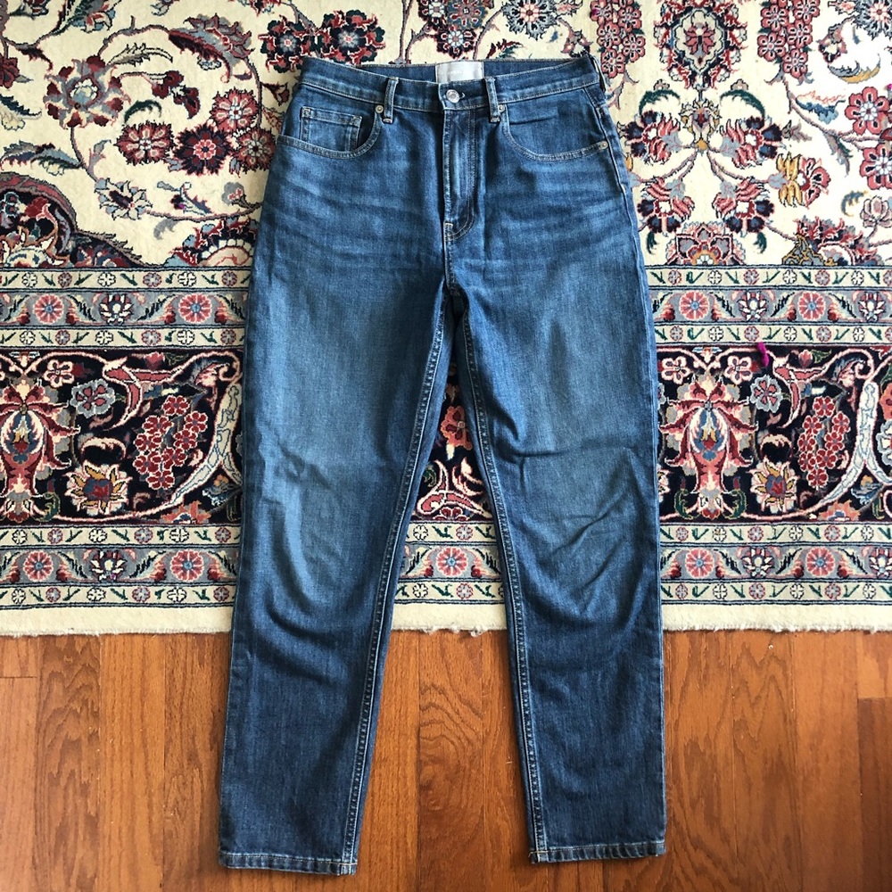 Everlane - High Waist Straight Jeans - Size 27